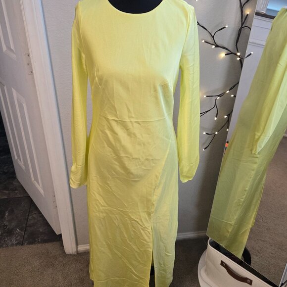 Express - XS - Yellow Dress - BNWT - Picture 1 of 5